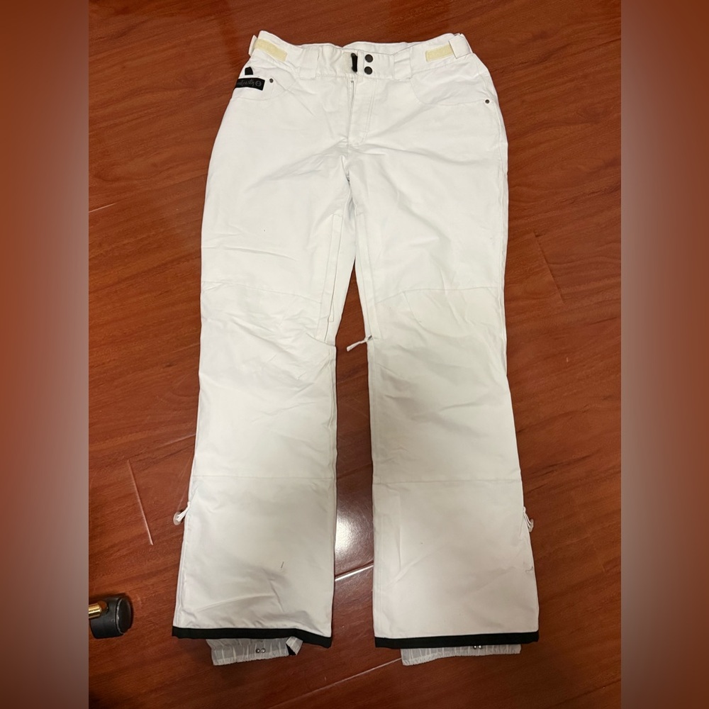 White Snow Pants